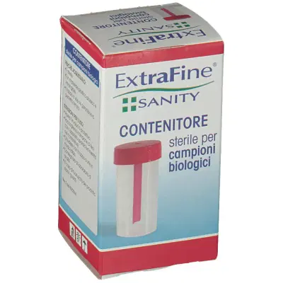 EXTRAFINE SANITY CONTENITORE STERILE PER FECI 60 ML EXTRAFINE SANITY CONTENITORE STERILE PER FECI 60 ML