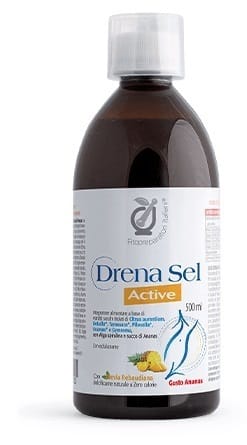 Sciroppo Drenante Drena Sel Active Ananas e Anguria