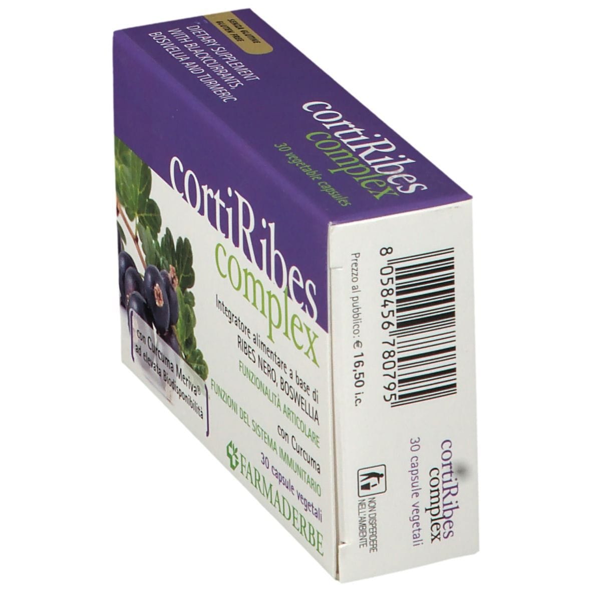 CORTI RIBES COMPLEX 30 CAPSULE