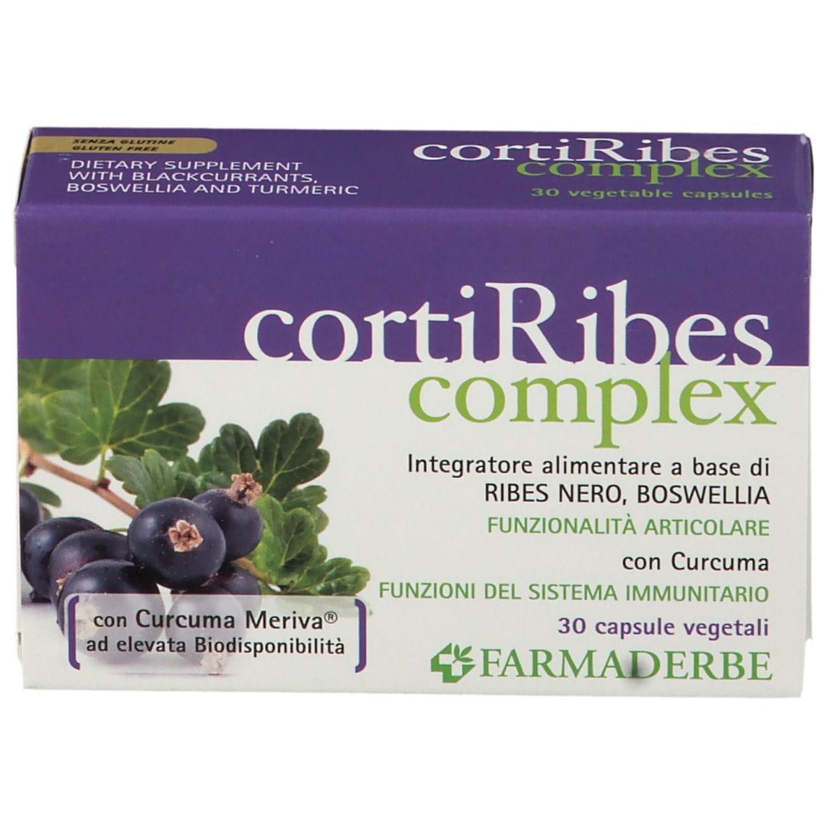 CORTI RIBES COMPLEX 30 CAPSULE