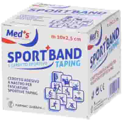 Cerotto a nastro Med's Sport Band per taping sportivo 10m