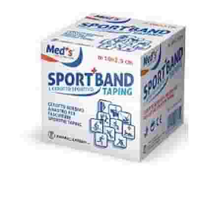 CEROTTO MEDS TELA BIANCA SPORTIVO 1000X3,8 CM
