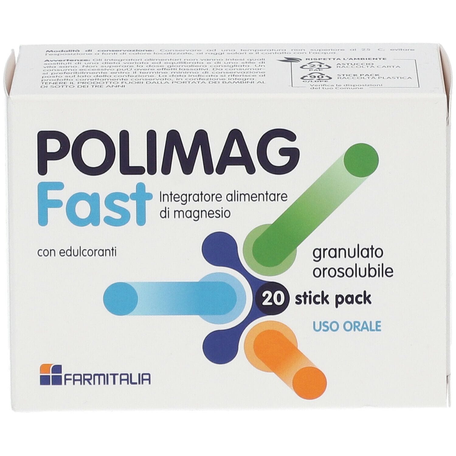POLIMAG FAST 20 BUSTINE OROSOLUBILI