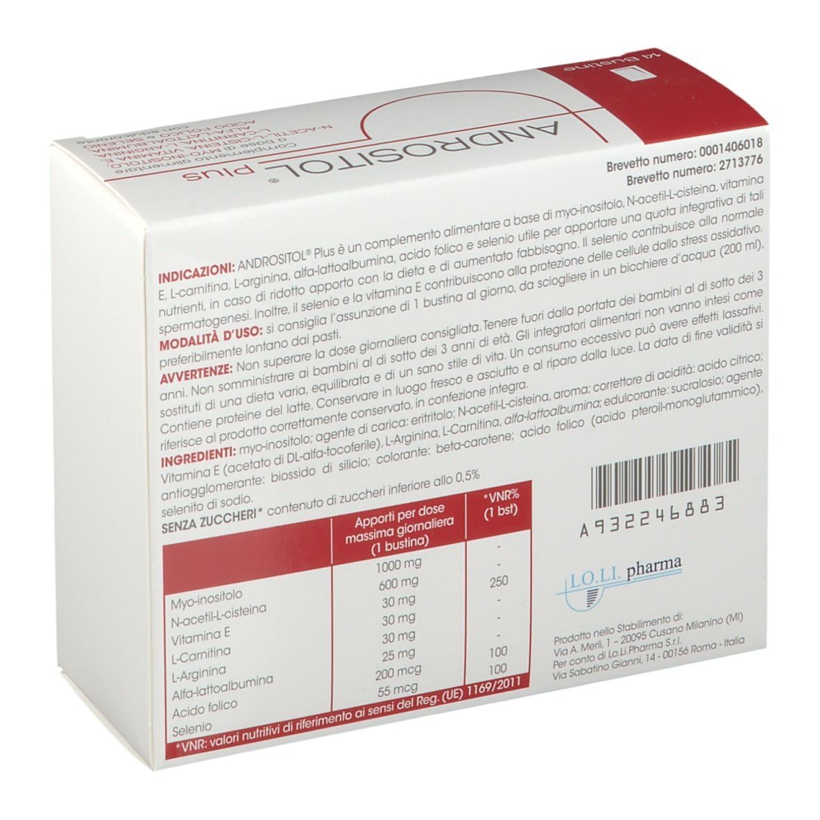 ANDROSITOL PLUS 14 BUSTINE 3,5 G