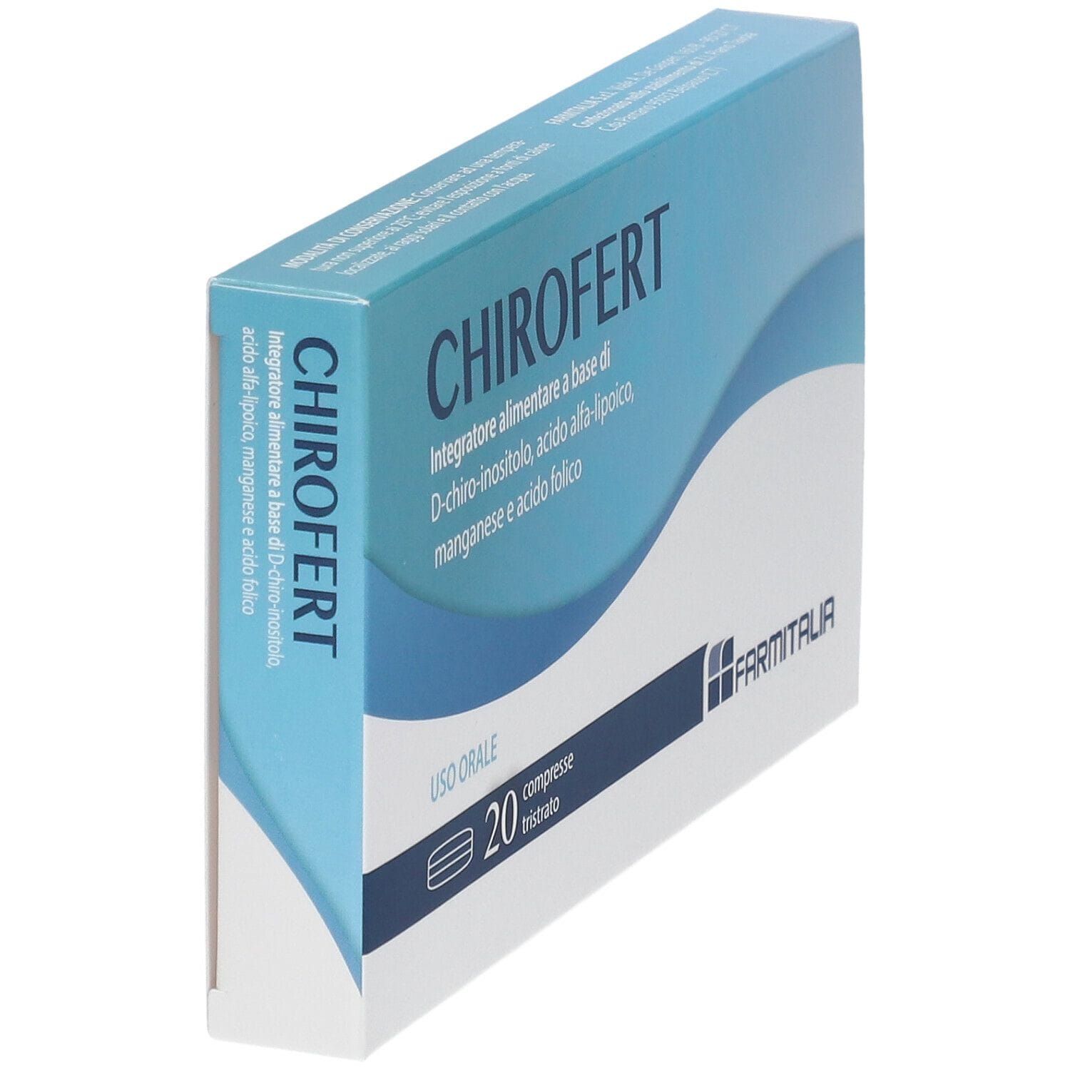 Integratore Chirofert per la fertilità femminile, 20 compresse