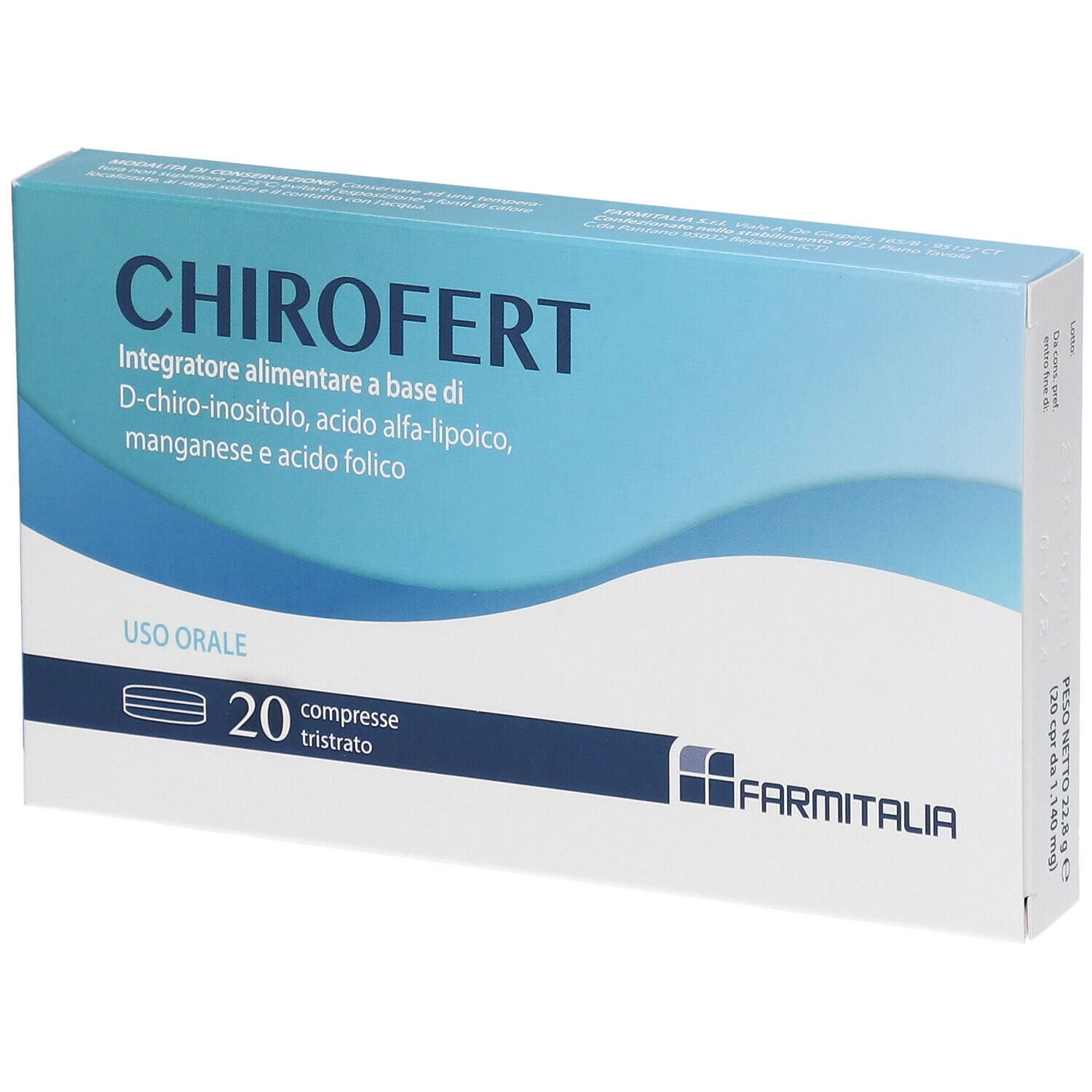 Chirofert 20 Compresse 22 G