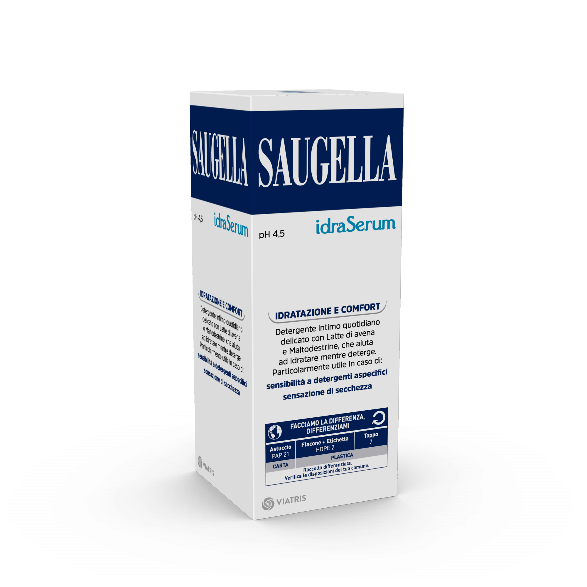 SAUGELLA IDRASERUM DETERGENTE 200 ML