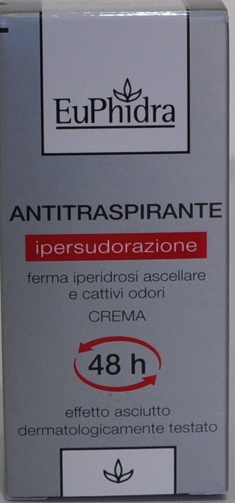 EUPHIDRA DEODORANTE IN CREMA IN TUBO CON ASTUCCIO EUPHIDRA DEO ANTITRASPIRANTE 40 ML