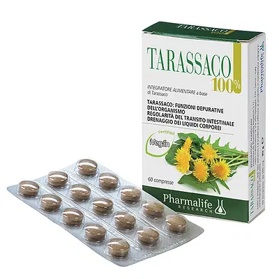 TARASSACO 100%60 COMPRESSE TARASSACO 100%60 COMPRESSE
