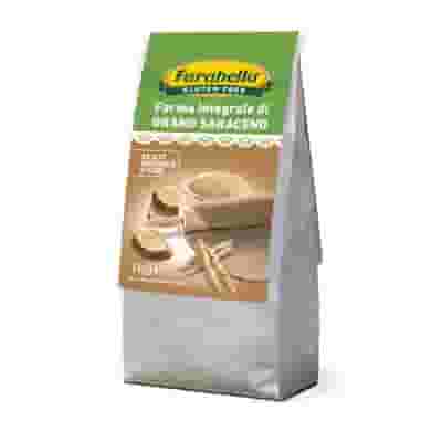 Farina integrale di grano saraceno Farabella 1kg senza glutine