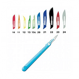 BISTURI MONOUSO STERILE FIGURA 22 10 PEZZI