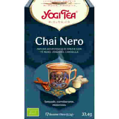 YOGI TEA CHAI NERO INFUSO AYURVEDICO DI SPEZIE BIO 17 BUSTINE