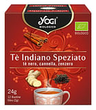 YOGI TEA CHAI NERO INFUSO AYURVEDICO DI SPEZIE BIO 17 BUSTINE