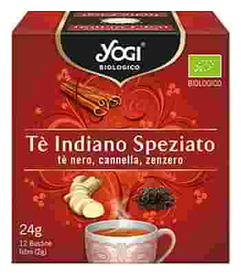 YOGI TEA CHAI NERO INFUSO AYURVEDICO DI SPEZIE BIO 17 BUSTINE