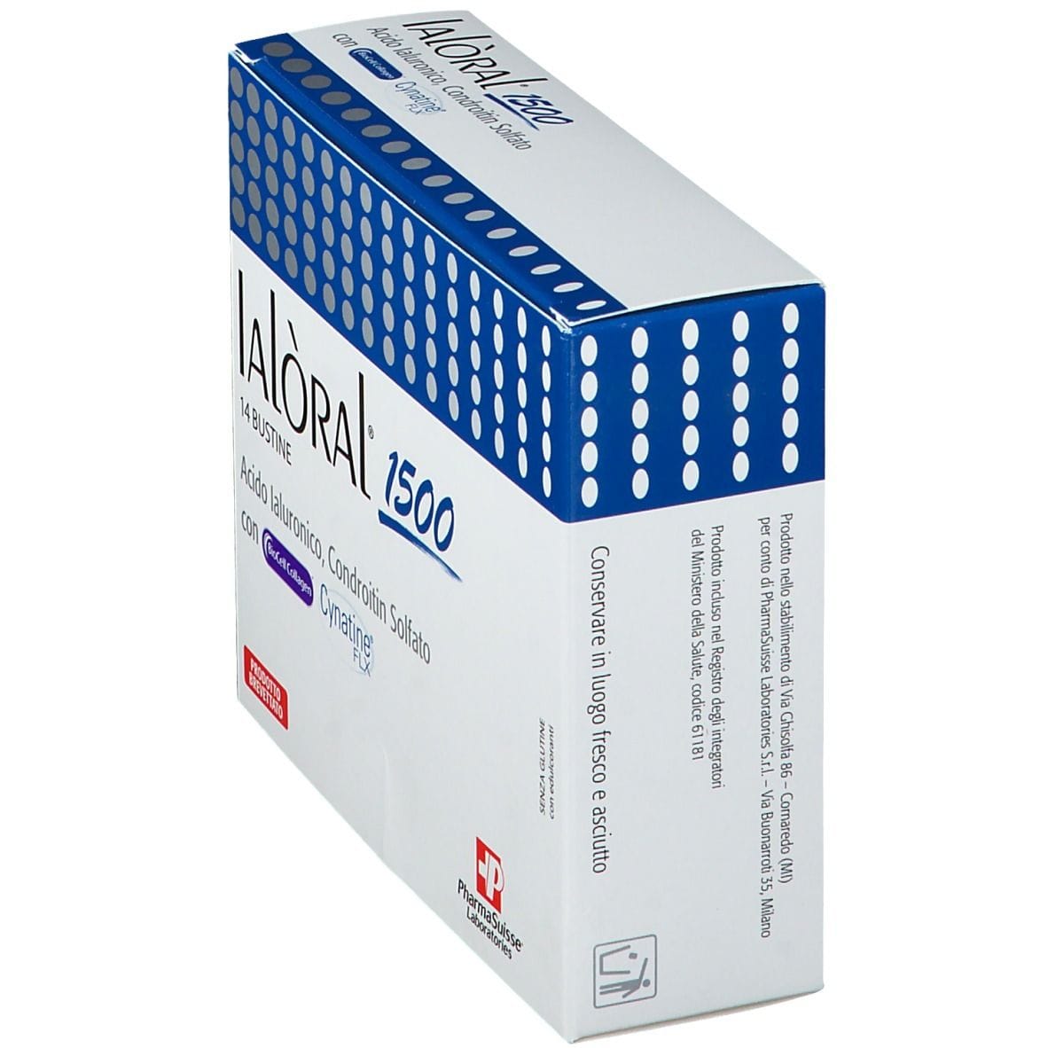 Integratore Ialoral 1500 per articolazioni, 14 bustine