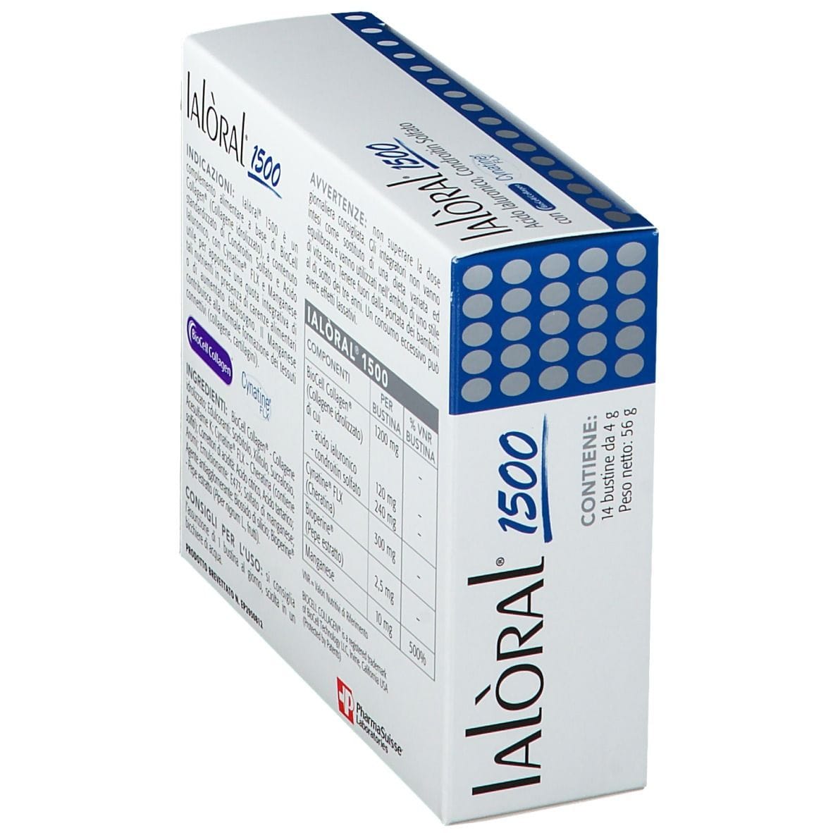 Integratore Ialoral 1500 per articolazioni, 14 bustine