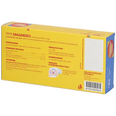 LABCATAL NUTRITION MAGNESIO 28 FIALE 2 ML LABCATAL NUTRITION MAGNESIO 28 FIALE 2 ML