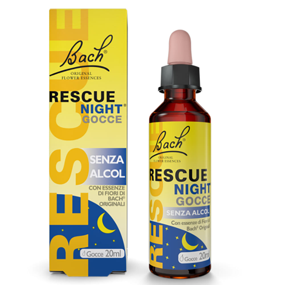 Rescue Original Night Senza Alcol Gocce 20 Ml