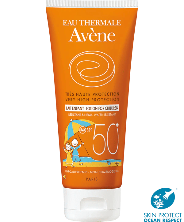 EAU THERMALE AVENE LATTE SOLARE SPF 50+ BAMBINO 100 ML