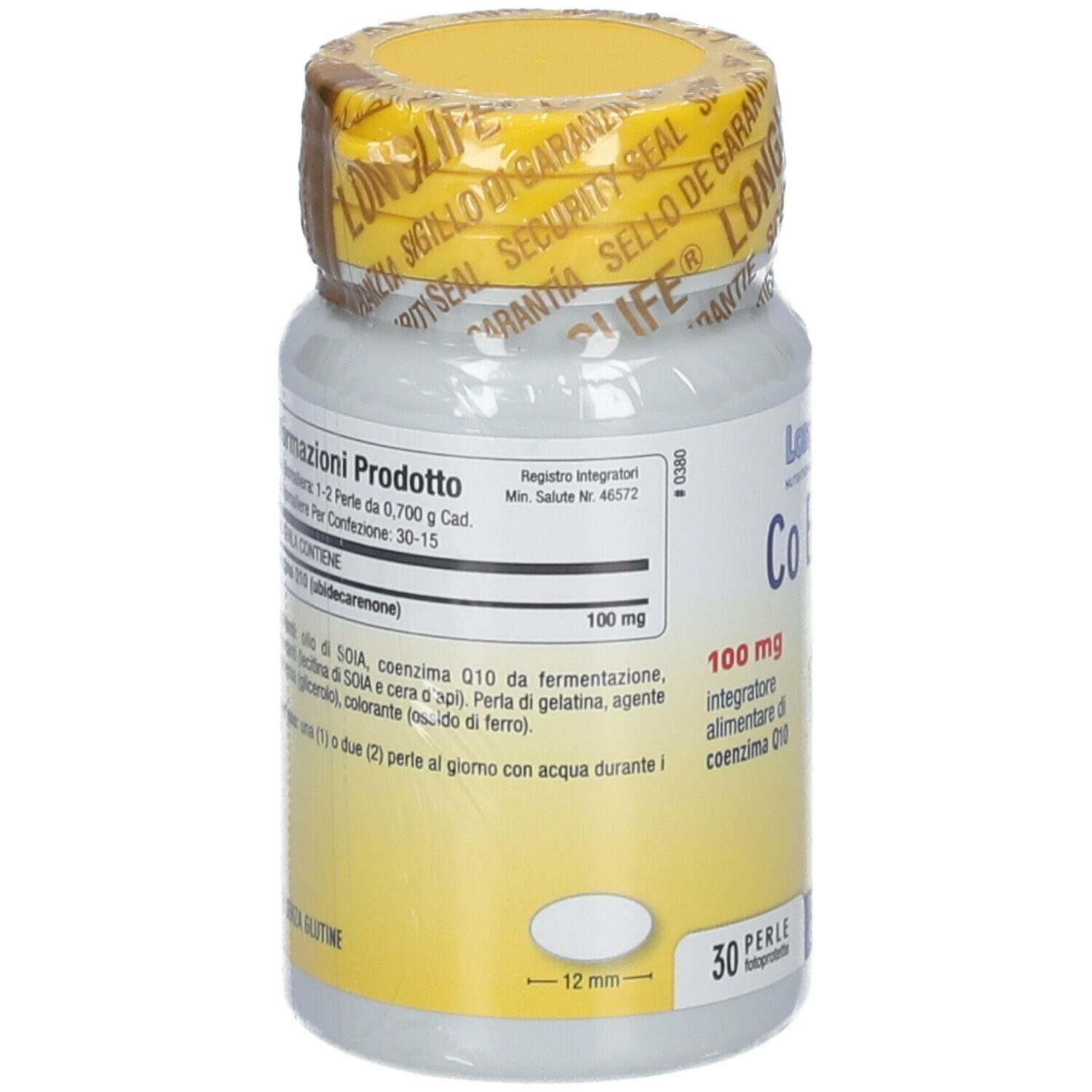 LONGLIFE CO EN Q10 100MG 30 PERLE FOTOPROTETTE