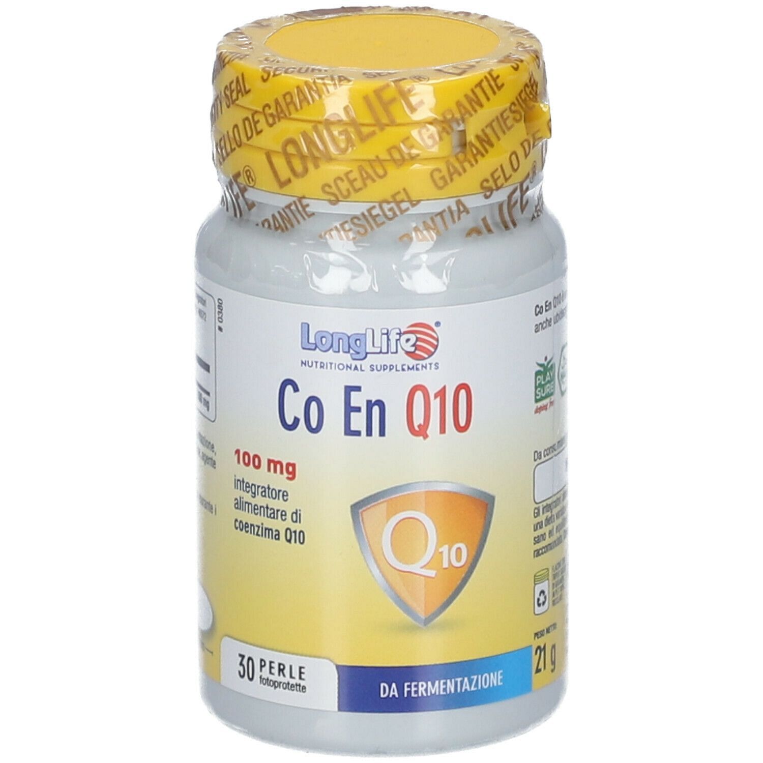 Longlife Co En Q10 100 Mg 30 Perle