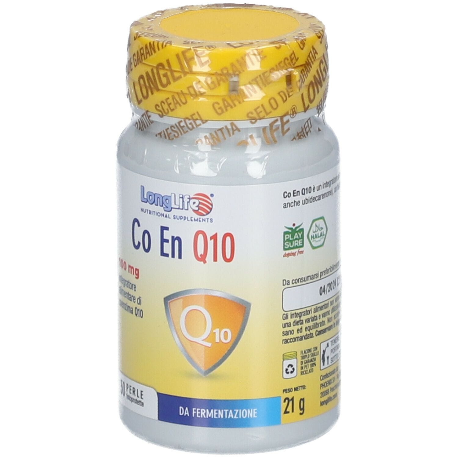 LONGLIFE CO EN Q10 100MG 30 PERLE FOTOPROTETTE