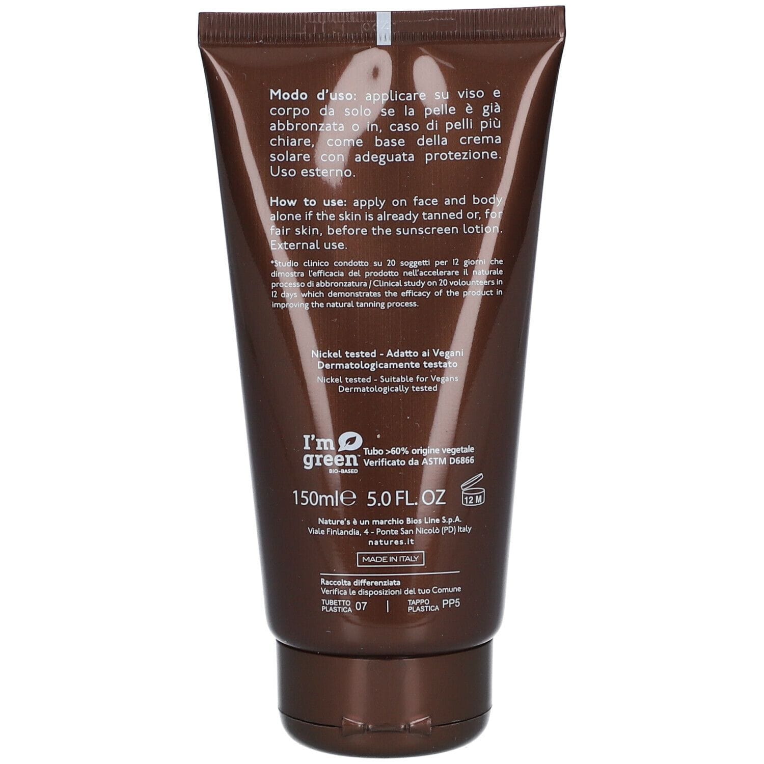 NATURE'S I SOLARI ACCELERATORE DELL'ABBRONZATURA +65% 150 ML