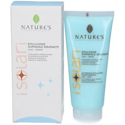 NATURE'S I SOLARI EMULSIONE DOPOSOLE VISO/CORPO 200 ML NATURE'S I SOLARI EMULSIONE DOPOSOLE VISO/CORPO 200 ML