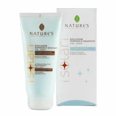 NATURE'S I SOLARI EMULSIONE DOPOSOLE VISO/CORPO 200 ML NATURE'S I SOLARI EMULSIONE DOPOSOLE VISO/CORPO 200 ML