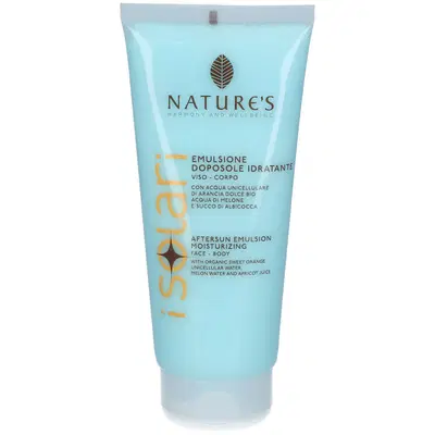 NATURE'S I SOLARI EMULSIONE DOPOSOLE VISO/CORPO 200 ML NATURE'S I SOLARI EMULSIONE DOPOSOLE VISO/CORPO 200 ML