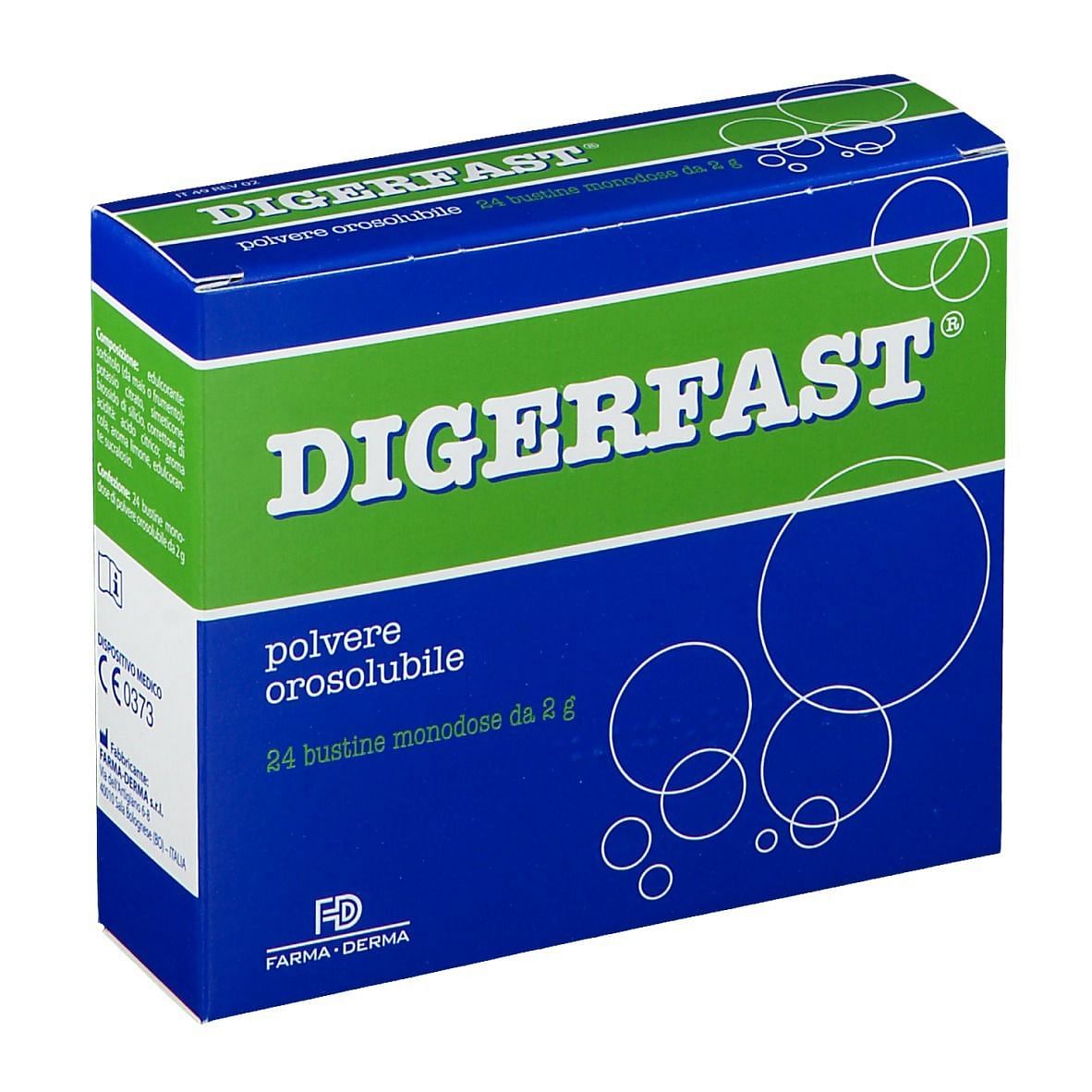 Digerfast Polvere 24 Bustine Monodose 2 G