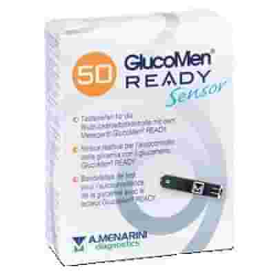 STRISCE MISURAZIONE GLICEMIA GLUCOMEN READY SENSOR 50 PEZZI