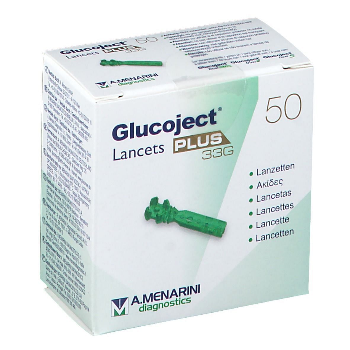 Lancette Pungidito Glucojet Plus Gauge 33 50 Pezzi