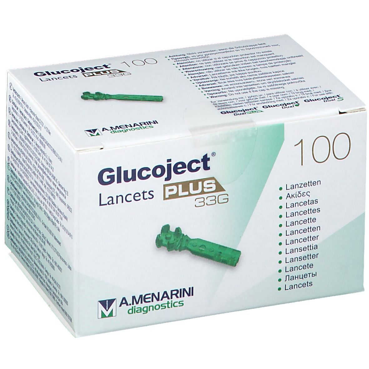 Lancette Pungidito Glucojet Plus Gauge 33 100 Pezzi