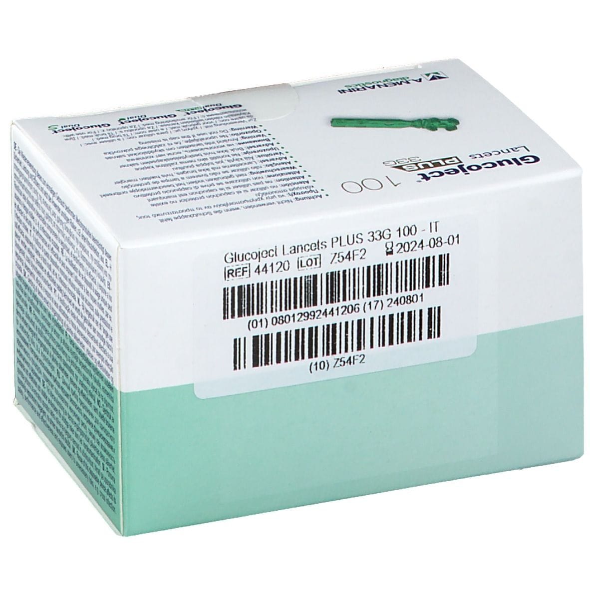 LANCETTE PUNGIDITO GLUCOJET PLUS GAUGE 33 100 PEZZI