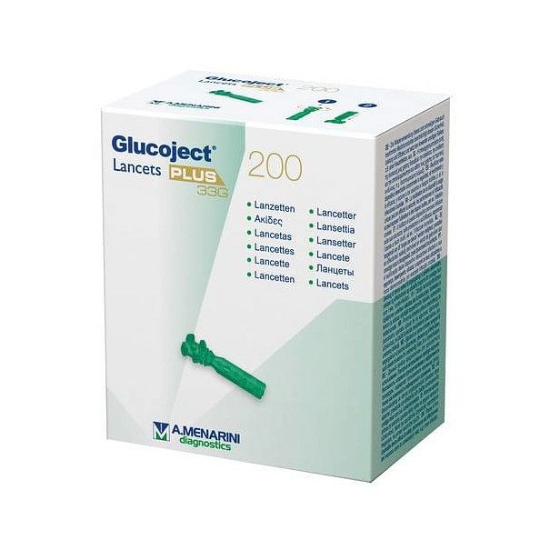 Lancette Pungidito Glucojet Plus Gauge 33 200 Pezzi