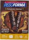 PESOFORMA BARRETTA DOUBLE DARK 6 PASTI 12 X 31 G