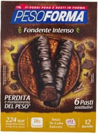 PESOFORMA BARRETTA DOUBLE DARK 6 PASTI 12 X 31 G