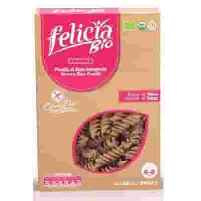 Pasta senza glutine Felicia BIO Fusilli Riso Integrale 340g