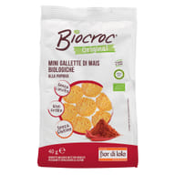 Mini Gallette di Mais Biocroc alla Paprika BIO, 40g
