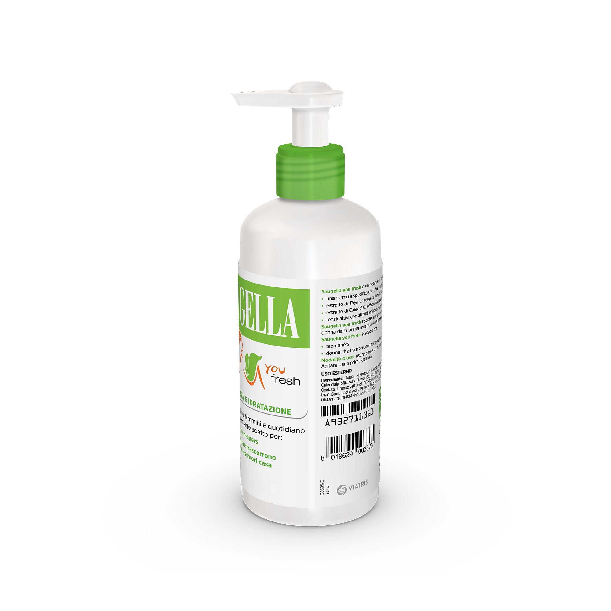 SAUGELLA YOU FRESH IN MY DAYS DETERGENTE INTIMO 200 ML