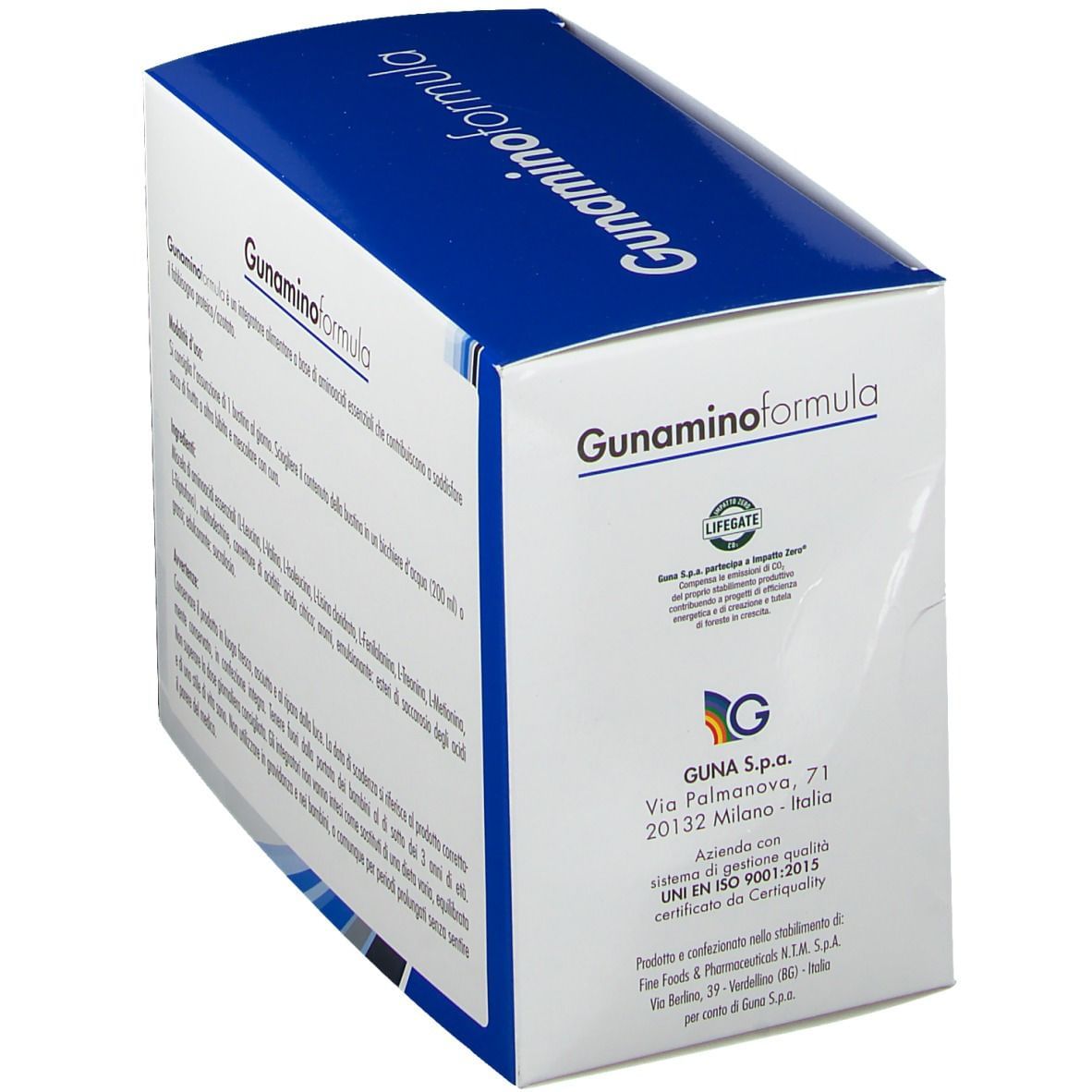 GUNAMINOFORMULA 24 BUSTINE 156 G