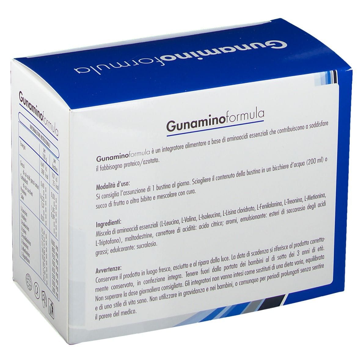 GUNAMINOFORMULA 24 BUSTINE 156 G
