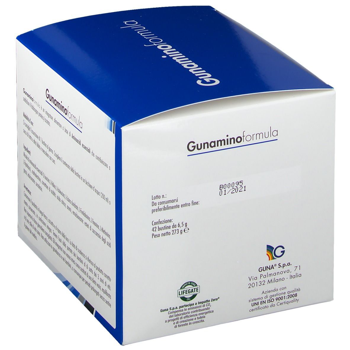 GUNAMINOFORMULA 42 BUSTINE 273 G