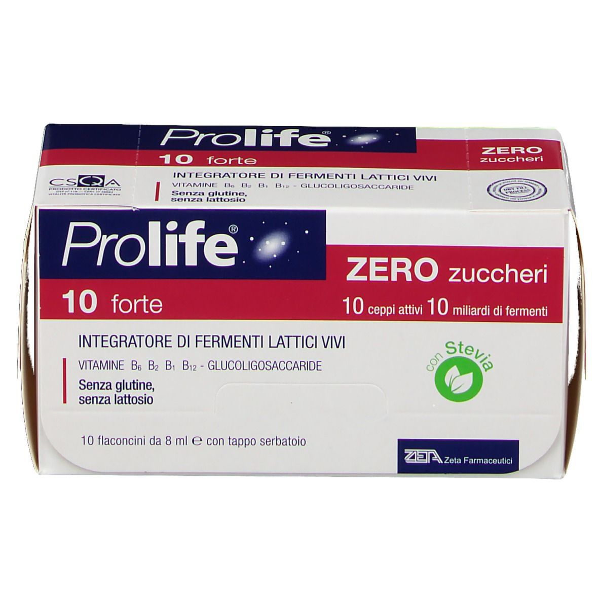 PROLIFE 10 MILIARDI ZERO ZUCCHERO 10 FLACONI DA 8 ML