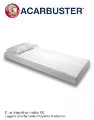 Acarbuster Coprimaterasso Singolo 85 X195 X20 Cm