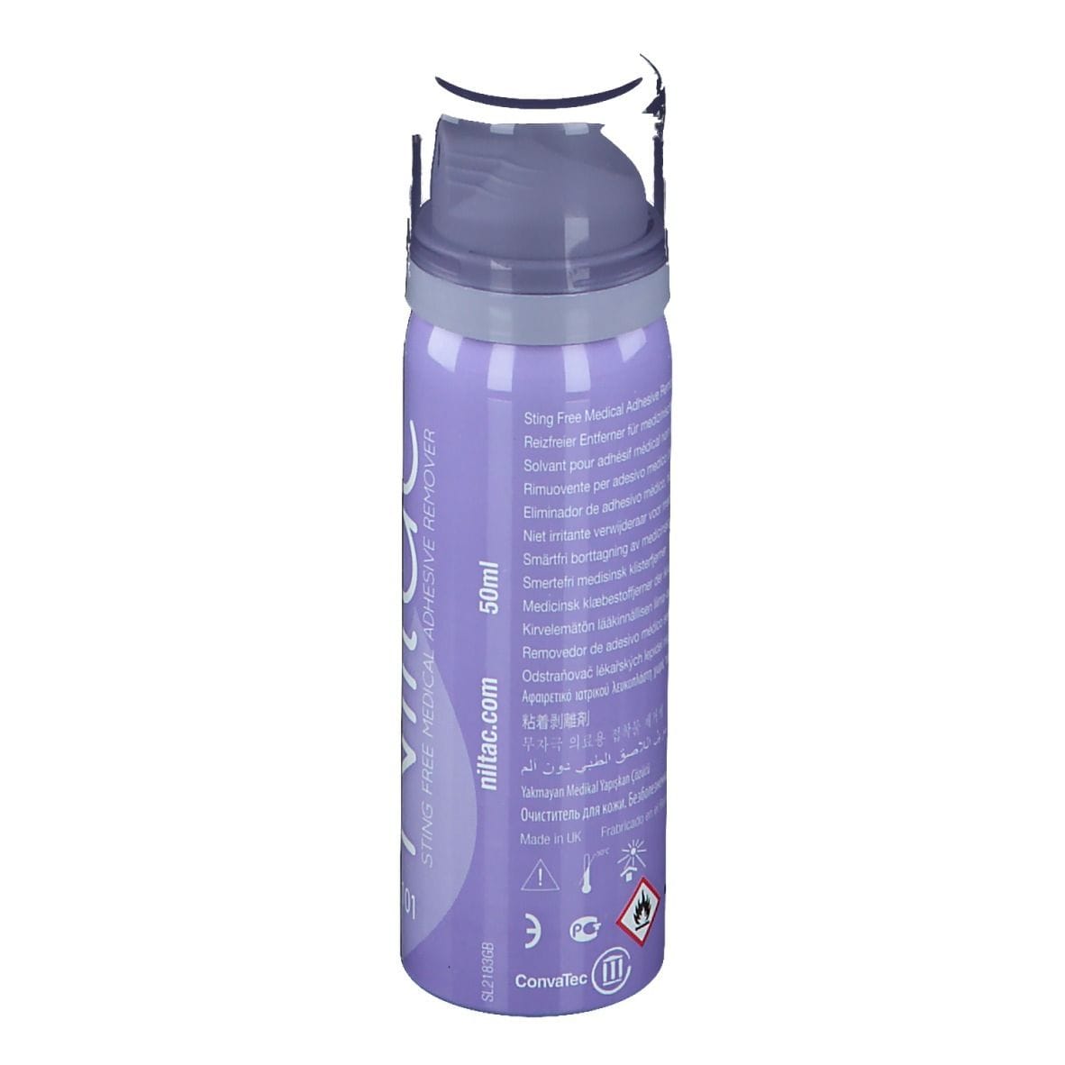Niltac Spray ipoallergenico rimozione adesivi 50ml