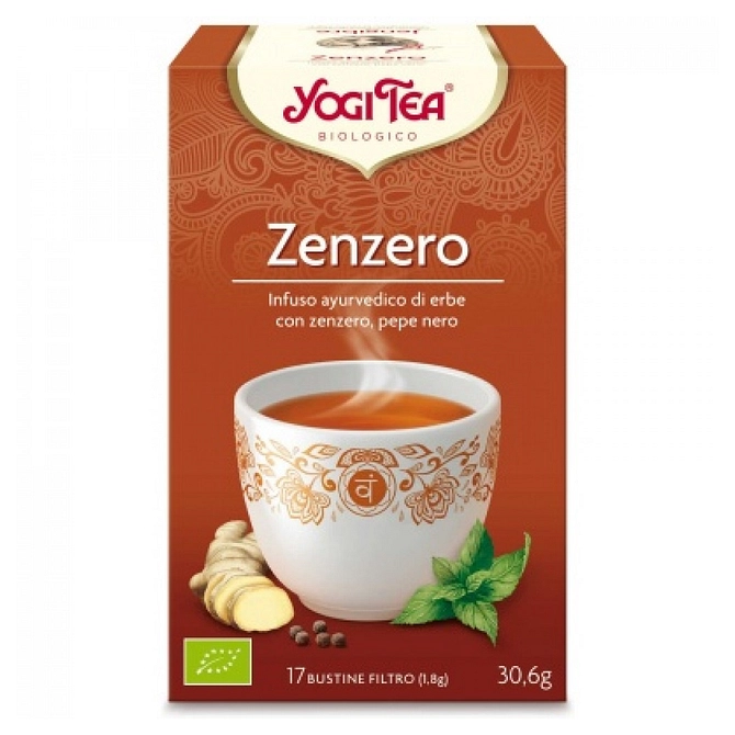 Yogi Tea Zenzero Bio 17 Filtri 30,60 G