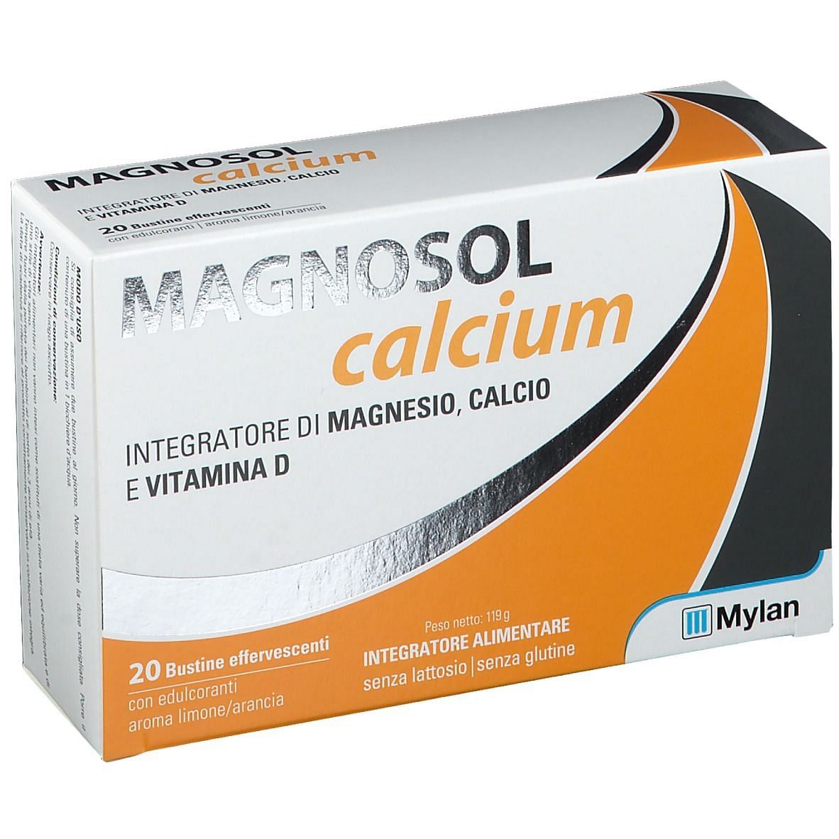 Magnosol Calcium Polvere Effervescente 20 Bustine