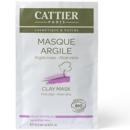 MASCHERA MONODOSE ARGILLA ROSA ALOE VERA BIO 12,5 ML